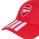 3. Czapka z daszkiem adidas Arsenal FC czerwona KR0531