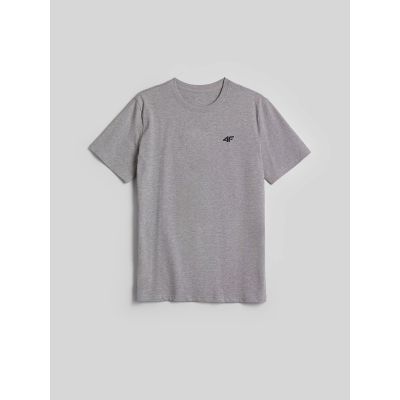 6. T-shirt regular gładki męski 4F 4FRMM00TTSHM4192-27M