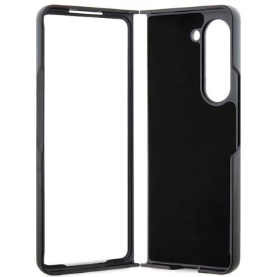 6. Etui Karl Lagerfeld Saffiano Karl&Choupette Pin na Samsung Galaxy Z Fold 5 - czarne