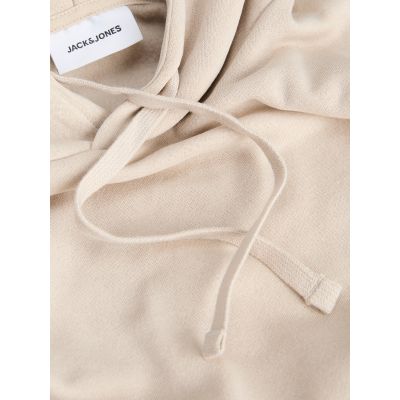 7. Jack&Jones męska bluza z kapturem JJCLEVELAND SWEAT HOOD SN 12298441 MOONBEAM