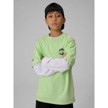 T-shirt bawełniany chłopięcy 4F 4FJRSS26TTSHM3905-45S