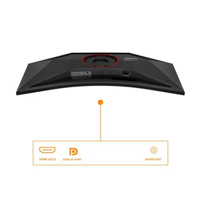 43. MONITOR AOC LED 34" CU34G4 180Hz