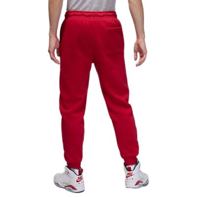 2. Spodnie sportowe męskie Air Jordan Jumpman Fleece Pants Czerwone - IM9793-687