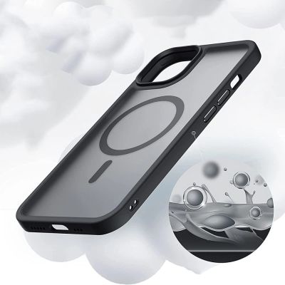 5. Etui Tech-Protect MagMat MagSafe na iPhone 13 Pro Max - czarny mat
