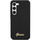 3. Etui Guess Silicone Vintage Gold Logo na Samsung Galaxy S23+ - czarne
