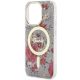 6. Etui Guess Flower MagSafe na iPhone 14 Pro - zielone