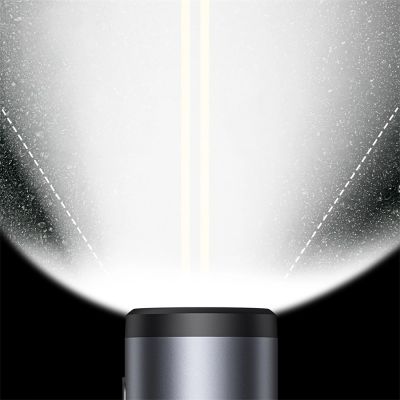12. Uchwyt z lampką 2w1 Baseus PrimeTrip uniwersalny 3000mAh IP68 LED - czarno-szary