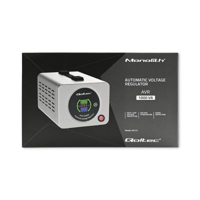 9. QOLTEC STABILIZATOR NAPIĘCIA AUTOMATYCZNY AVR 1000VA
