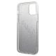 7. Etui Guess Glitter Gradient Script na iPhone 12 / iPhone 12 Pro - czarne