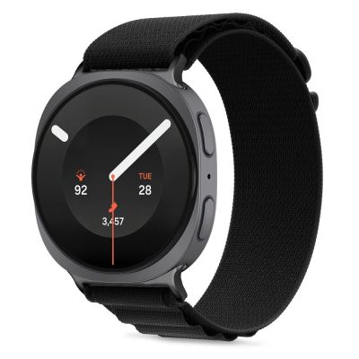 2. Pasek Tech-Protect Nylon Pro na Samsung Galaxy Watch 40 / 44 / 46 mm - czarny