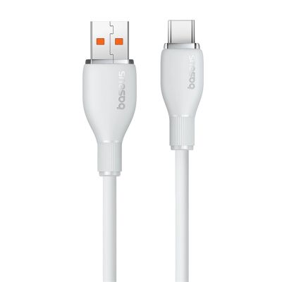 2. Kabel Baseus Pudding 100W USB-A - USB-C 1,2m - biały