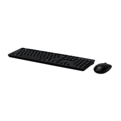 6. Acer GP.ACC11.03M klawiatura Dołączona myszka Dom/Biuro RF Wireless Czarny, Szary