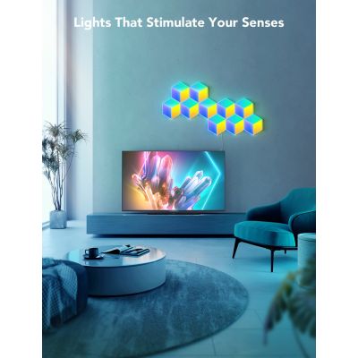 17. Govee H6066 Glide Hexa Pro; Panele LED; RGBIC
