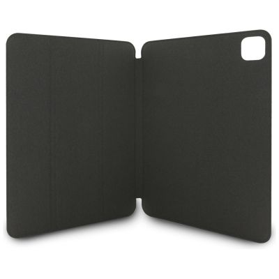 4. Etui Karl Lagerfeld Saffiano Magnetic Karl & Choupette na iPad Pro 11" 2024 Book Cover - czarne