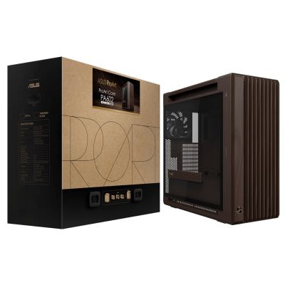14. Obudowa Asus PROART PA602 WALNUT WOOD TG PWM RETRO