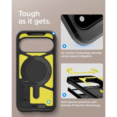 11. Etui Spigen Tough Armor Mag MagSafe na Google Pixel 11 - czarne