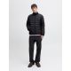 3. Jack&Jones męska kurtka puchowa JJEBRADLEY LIGHT PUFFER COLLAR NOOS 12280971 BLACK