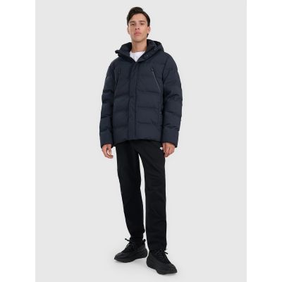 9. Kurtka puchowa z wypełnieniem syntetycznym membrana 10000 męska 4F 4FRAW25TDJAM0797-20S