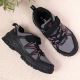 3. Buty trekkingowe na rzep American Club Jr AM902A szare 