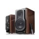 6. Edifier S2000 MKIII Głośniki podstawkowe Bluetooth (para) - czarny/brązowy