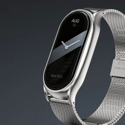 6. Pasek Tech-Protect MilaneseBand na Xiaomi Smart Band 8 / 8 NFC - różowy