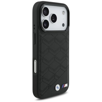4. Etui BMW M Shape Logo MagSafe na iPhone 17 Pro - czarne