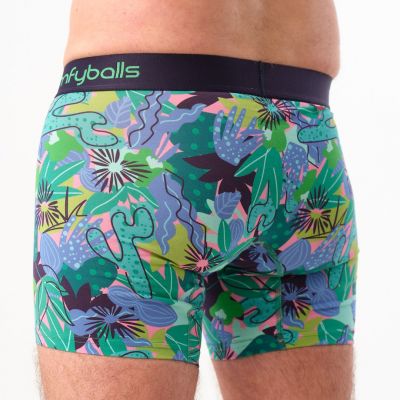 7. Comfyballs Tropical Cotton Slipy Zielony