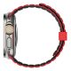 6. UAG Pathfinder - silikonowy dwustronny pasek magnetyczny do Apple Watch series 4-6 & SE 1-3, 44mm / series 7-9, 45mm / series 10-11, 46mm / Ultra 1-3, 49mm (ash/lava)