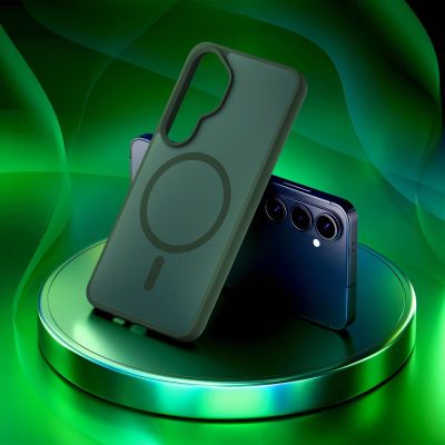 11. Etui 3mk Smoke MagCase na Samsung Galaxy S26 - zielone