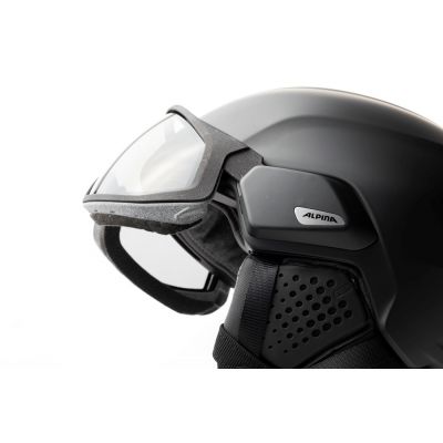 5. Kask narciarski ALPINA ALTO V BLACK MATT 59-63