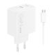 7. Ładowarka sieciowa Lenovo G0A6065WEU GaN 2x USB-C 65W biała