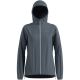 5. Kurtka wodoodporna damska Odlo X-ALP WATERPROOF Jacket szara