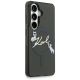 4. Etui Karl Lagerfeld IML KC Script MagSafe na Samsung Galaxy S26 Plus - czarne