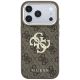3. Etui Guess 4G & Big Strass Logo na iPhone 17 Pro Max / 18 Pro Max - brązowe