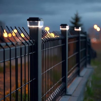 19. GREENBLUE LAMPA SOLARNA NA SŁUPEK 100*100 - DASZEK KOPERTOWY GB128