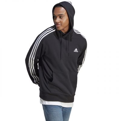 4. Bluza adidas Essentials French Terry 3-Stripes Hoodie M IC0435