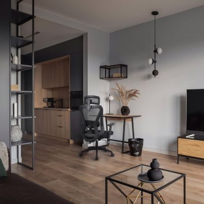 29. Ergonomiczny fotel biurowy ACTIVEJET T5 czarny