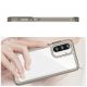 4. Etui Outer Space Case do Samsung Galaxy A56 pokrowiec z elastyczną ramką - półprzezroczyste, czarne