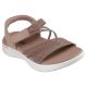 Skechers damskie sandały GO WALK FLEX SANDAL EMMA 141473 TAN