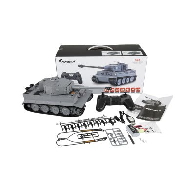 2. Czołg Amewi Tiger I MP z funkcją bitwy na podczerwień 1:24 RTR