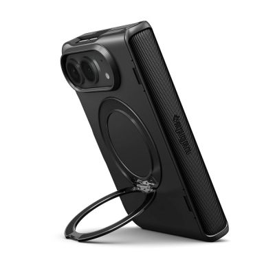 7. Etui Spigen Slim Armor Pro S Magsafe na iPhone Duo - czarne