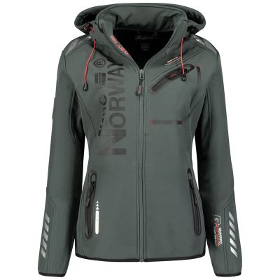 Kurtka softshell Geographical Norway (WU8088F/GN D.GREY/BLACK)