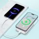 9. Powerbank magnetyczny Baseus EnerFill FM41 20000mAh 20W z kablem USB-C do USB-C 30cm - biały