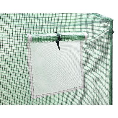 24. SZKLARNIA DO POMIDORÓW OGÓRKÓW 200x77x168-150CM PE ZIELONA