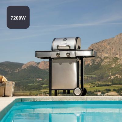 6. Grill gazowy Black+Decker BXOG7200E 2 palniki x 3.6 kW