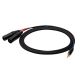 2. SSQ MIXLR3 - Jack stereo 3,5mm - 2x XLR męski