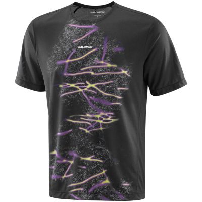 Salomon SHKout Core Graphic Tee LC2791700 Czarne L
