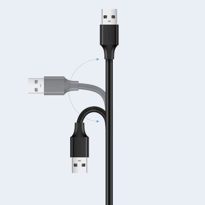 2. Ugreen przedłużka adapter USB 2.0 0,5m czarny (US103)