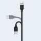 2. Ugreen przedłużka adapter USB 2.0 0,5m czarny (US103)
