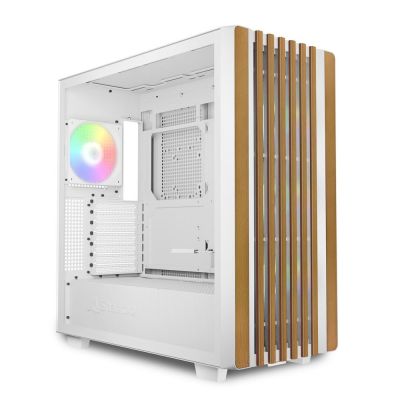 11. Pokrowiec Sharkoon Rebel C70G RGB ATX 1xSzkło białe
